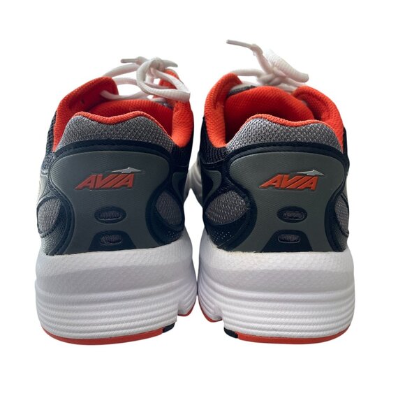 Avia Men’s Running Shoes Black Orange 10.5M Comfort Training Sneakers New - Picture 6 of 9